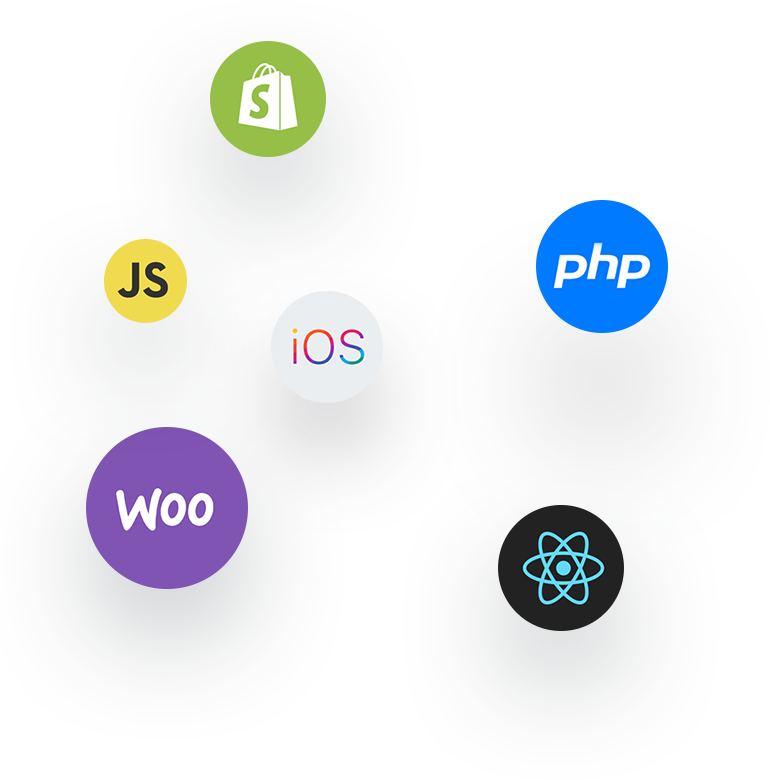 Tech Stack — PHP, React, JS, WordPress, iOS, Shopify